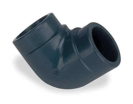 ZORO SELECT PVC Elbow, 90 Degrees, FNPT x FNPT, 3 in Pipe Size 808-030