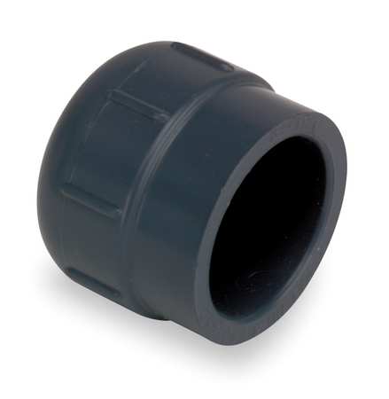 Zoro Select PVC Cap, Socket, 3 in Pipe Size 847-030