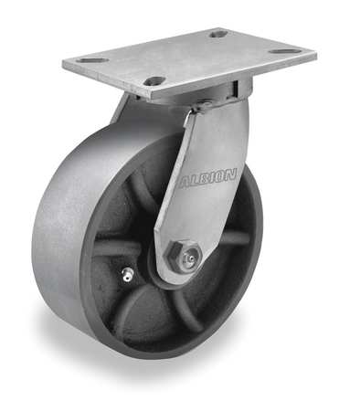 COLSON 10" X 3" Ductile Swivel Caster, No Brake, Loads Up To 5400 lb 410FR10501S