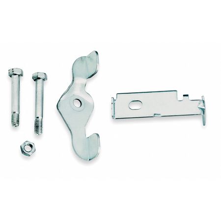 ZORO SELECT Caster Brake Kit, 5 in., Zinc Plated 2F004456897R