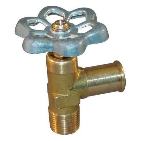 WEATHERHEAD Truck Valve, 5/8 In Hose ID, 3/8 In MNPT 7504