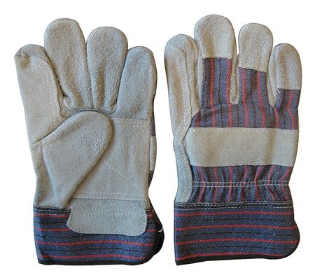 Condor Leather Gloves, Safety Cuff, XL, PR 5AJ39