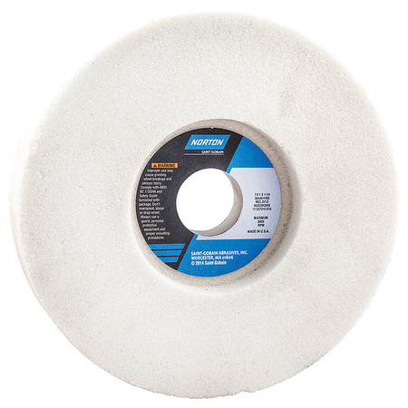 NORTON ABRASIVES Grinding Wheel, 7x1x1.25, Rec1/S 3x1/2, PK5 66252942809