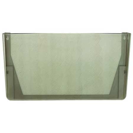 Officemate Wall Pocket, Letter, Smoke, 7 In H, PK3 21421