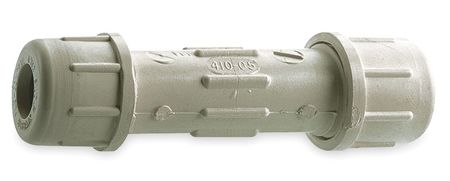 Zoro Select CPVC Coupling, Schedule 40, 1" Pipe Size, Compression 160-205