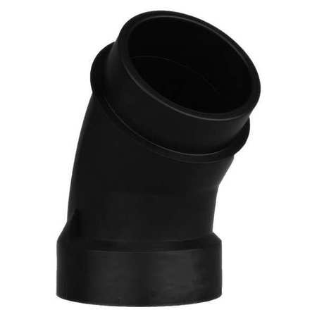 Zoro Select 45 Deg Street Elbow, 2 In Hub x Spigot 1WJA6