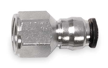 AIGNEP USA Push-to-Connect, Threaded Push to Connect Fitting, Brass 50030N-8-3/8