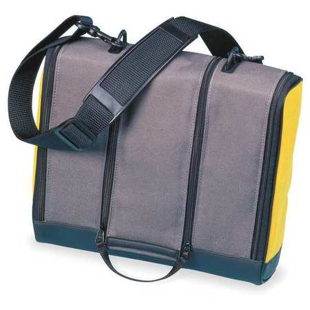 FLUKE Soft Carrying Case, 12x10x3, Black/Yellow C789