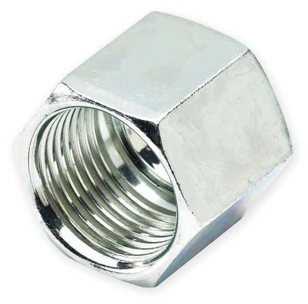 PARKER Nut, Zinc Pltd Steel, Comp, 3/8In 6 BL-S