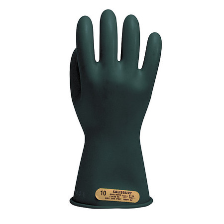 Salisbury Electrical Gloves, Class 00, Black, Sz 9, PR E0011B/9