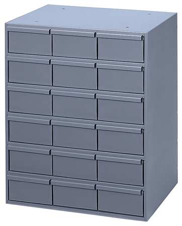 Durham Mfg Drawer Bin Cabinet with Prime Cold Rolled Steel, 17 1/4 in W x 21 1/4 in H x 12 1/4 in D 006-95