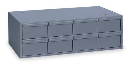 Durham Mfg Drawer Bin Cabinet with Prime Cold Rolled Steel, 22 3/4 in W x 7 1/2 in H x 12 1/4 in D 003-95