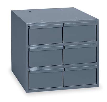 Durham Mfg Drawer Bin Cabinet with Prime Cold Rolled Steel, 11 3/4 in W x 11 in H x 12 1/4 in D 001-95