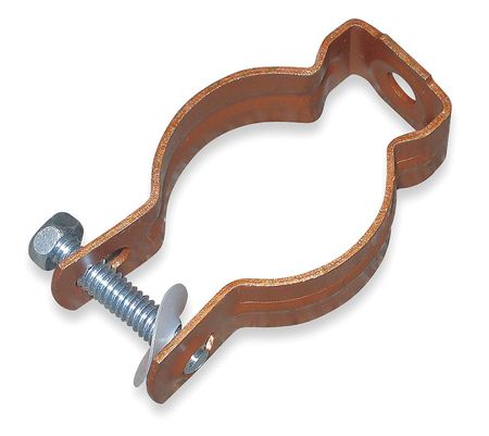 NVENT CADDY One Piece Pipe Clip, 1 1/2 In, 350 lb Max CD3B37CP