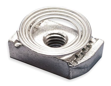 NVENT CADDY Channel Nut w/ Top Spring, 1/4-20 In TSNT0025EG
