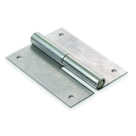 Zoro Select 1 in W x 2 1/2 in H zinc plated Lift-Off Hinge 1XMG7