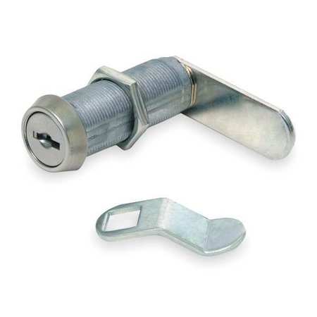 ZORO SELECT Disc Tumbler Keyed Cam Lock, Keyed Different, For Material Thickness 1 9/32 in 1XTF4