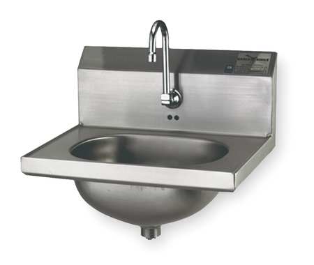 EAGLE GROUP Hand Sink, Wall, 18-7/8 In. L, 14-3/4 In. W HSA-10-FE