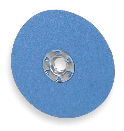NORTON ABRASIVES Fiber Disc, 5x5/8-11, 24G, PK25 66261138797