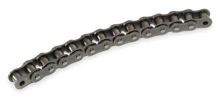 TSUBAKI Roller Chain, Curved, 40CU ANSI, 10 ft. 40CURB