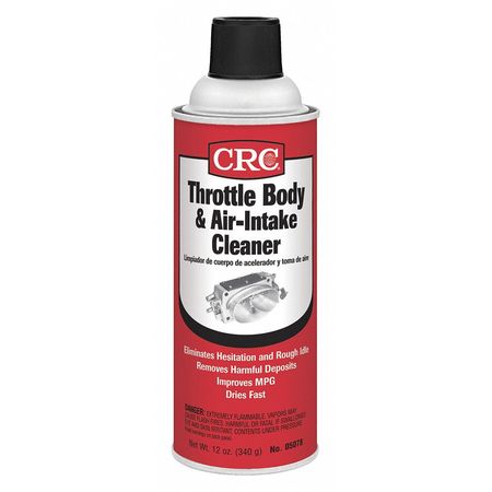 Crc Fuel Inject/Intake Cleaner, 12 oz. Aerosol 05078