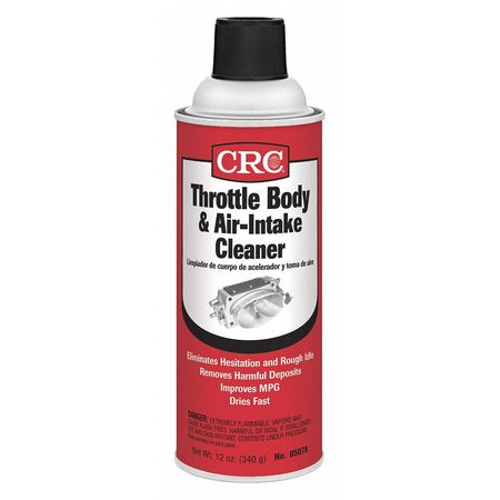 CRC Fuel Inject/Intake Cleaner, 12 oz. Aerosol 05078