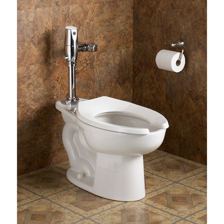 American Standard Toilet Bowl, 1.1 to 1.6 gpf, Flush Valve, Floor Mount, Elongated, White 3462001.020