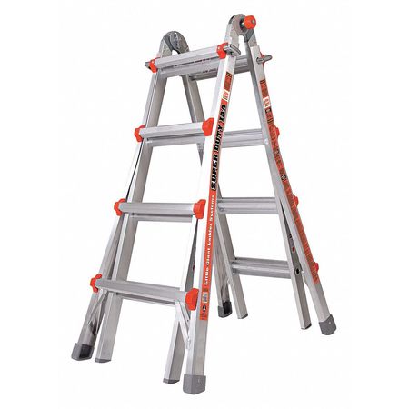 Little Giant Ladders Multipurpose Ladder, 17 ft., IAA, Aluminum 10402