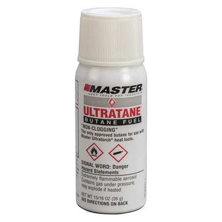 Master Appliance Butane Refill Cannister, 15/16 Oz, PK12 10448