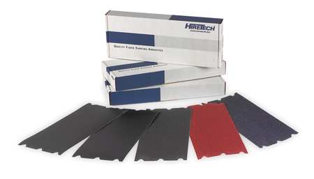 HIRETECH Abrasive Sheet, 80 Grit, PK50 01004