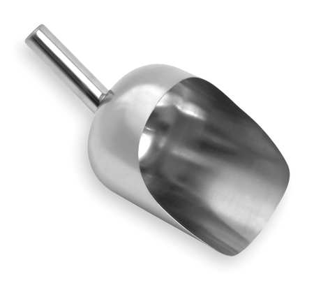 SANI-LAV Scoop, 128 Oz, 304 Stainless Steel 3998