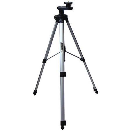 Johnson Level & Tool Adj Elevating Tripod, Aluminum, 23-65 In 40-6861