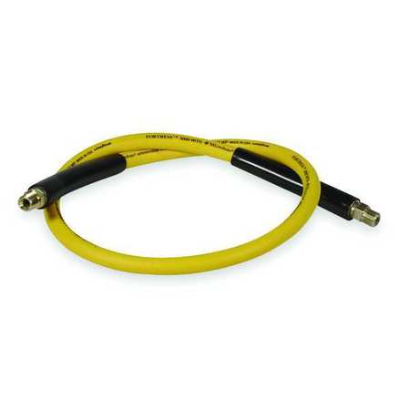 CONTINENTAL 3/8" ID x 100 ft Rubber Coupled Washdown Hose 3000 PSI YL 20307776