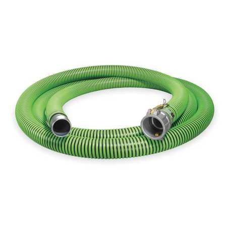 CONTINENTAL 4" ID x 20 ft Discharge & Suction Hose BK/GN GH400-20CN-G