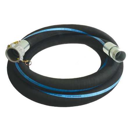 CONTINENTAL Water Hose, 2" ID x 50 ft., Black RSG200-50CN-G