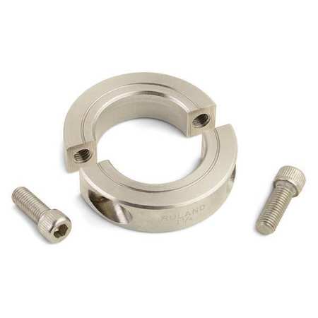 Ruland Shaft Collar, Clamp, 2Pc, 1/2 In, 303 SS SP-8-SS