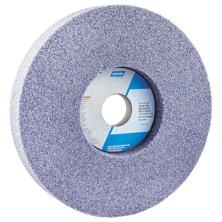 NORTON ABRASIVES Recessed Grinding Wheel, 1/S, 8x1x1.25, PK5 66253044790