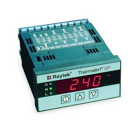 Raytek Digital Panel Meter, Temp Or Process RAYGPCM