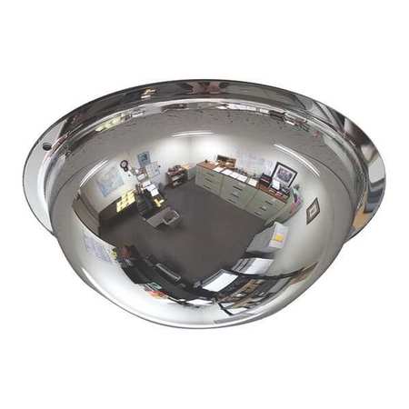 Zoro Select 8" Dia. Indoor Full Dome Mirror, 360° Viewing Angle ONV-360-8