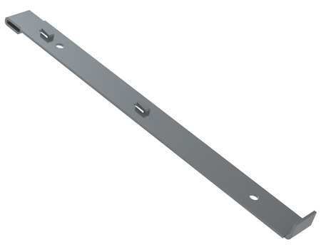 AKRO-MILS Gray Steel Hanging Straps, 1 in W, 10 7/8 in H, 2 PK 98400