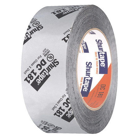 Shurtape HVAC Tape, 48x110m, 3 mil, Silver Metallic DC 181