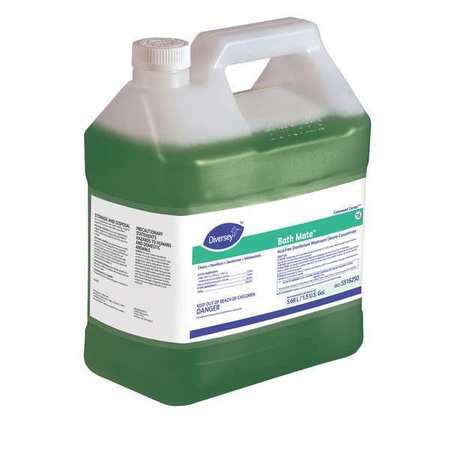Diversey Acid-Free Disinfectant Bathroom Cleaner, 1.5 gal. Jug, 2 PK 5516250