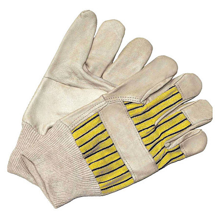 BDG Leather Gloves, Elastic Cuff, XL 40-1-1511KW
