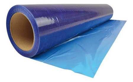 Surface Shields 24 in Wide Duct Protection Film, 3 mil Thick, 200 ft Lg, Blue, Adhesive Backed DCR324200B