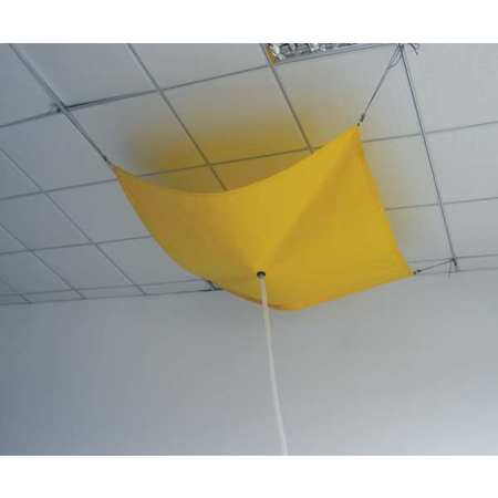 Zoro Select Roof Leak Diverter, 2-1/2 ft., Yellow 42X293