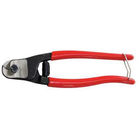 Westward Cable Cutter, Wire Rope, 8 in, 5/32 in Capacity 10D465