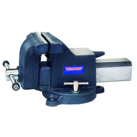 Westward 6" Standard Duty Combination Vise with Swivel Base 10D695