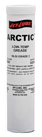 Jet-Lube 14 oz Low Temperature Grease Cartridge Amber 35050