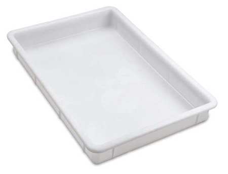 Orbis Food Handling Tray 25-3/4"L, White NPL604 Dough Tray Wht