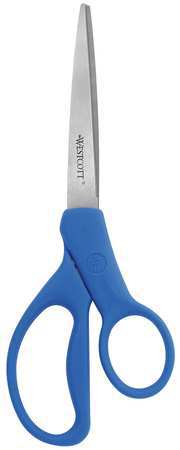WESTCOTT Scissors, Right or Left Hand, 8 In. L 41218